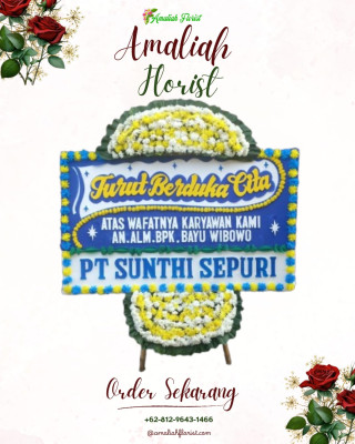 Papan Bunga Duka di Ngemplak